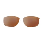 New Walleva Brown Polarized Replacement Lenses For Oakley Sliver Edge Sunglasses