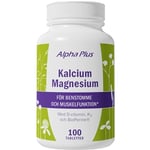 Alpha Plus Kalcium Magnesium 100 tabletter