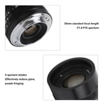 35mm F1.8 E Mount Large Aperture Lens For A6600/A6400/A6000 E Mount Cam BGS