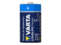 Varta Longlife Power 4914 - Batteri 4 X Lr14-/C-Typ - Alkaliskt