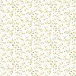 Galerie G67891 Miniatures 2 Small Rose Trail Design Wallpaper, Yellow/White, 10m x 53cm