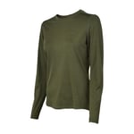 Fusion C3 LS Shirt Women Green Melange S - Fri frakt