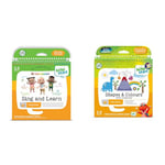 LeapFrog LeapStart Level 1 (Nursery) CoComelon Sing and Learn Book & 460503 Shapes and Colours Activity Book 3D,