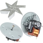 Genuine Hotpoint Indesit Cooker Fan Oven Motor Unit & Blade C00293308 C00149132