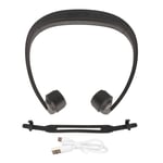 Bone Conduction Headphone Stereo Rechargeable Open Ear BT Headset With Mic F BLW