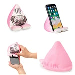 Gifts for Readers & Writers Mobile Phone Holder | 2 in 1 Phone Stand with Micro Fibre Wipe | Screen Cleaner | Phone Stand for Kids Children Adults | eReader/Kindle/Smartphone/Small Tablet Compatible