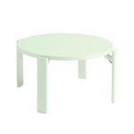 HAY - Rey Coffee Table, 66,5xH32 REY22, Soft mint water-based lacquered beech - Soffbord