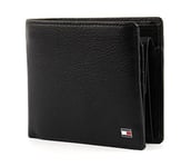 Tommy Hilfiger TH Story SLG AM0AM00889 Portefeuille pour homme 13 x 10 x 3 cm (l x H x P), Noir (noir 002 002), 13x10x3 cm (B x H x T)