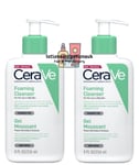 2 X CeraVe FOAMING Cleanser for Normal to Oily Skin 236ml 