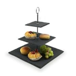 3 Tier Cake Stand Slate Wedding Tiered Pastry Serving Display
