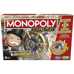 Hasbro Gaming Monopoly Coffre-Fort, Jeu de Plateau pour la Famille et Les Enfants, 2 à 6 Joueurs, dès 8 Ans, inclut Un Coffre-Fort, Multicolore, L