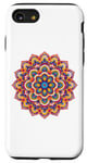 Coque pour iPhone SE (2020) / 7 / 8 Mandala Joli Mandala Coloré Méditer Yoga Cristaux Joie