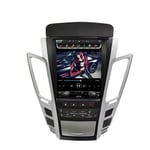 LFEWOZ 2 Din Car Stereo Radio Digital Media Android - Applicable for Cadillac CTS 2007-2012, GPS Navigation MP3 multimedia FM AM Bluetooth Navigator Player 10.4 Inch