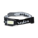 Nedis LED huvudlampa, batteridriven/USB ström, 180lm