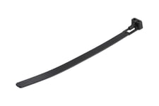 StarTech.com 15cm(6") Reusable Cable Ties, 7mm(1/4") wide, 35mm(1-3/8") Bundle Dia. 22kg(50lb) Tensile Strength, Releasable Nylon Ties, Indoor/Outdoor, 94V-2/UL Listed, 100 Pack, Black - Nylon 66 Plastic - TAA (CBMZTRB6BK) - kabelbånd - TAA-kompatibel