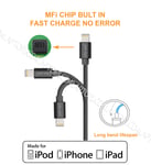 Apple iPhone 6s A1633 Genuine MFi Certified Lightning Charge &Data Sync Cable