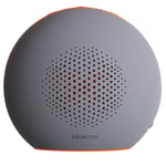Boompods Doubleblaster 2 Intelligent Bluetooth Speaker (Orange/Grey) - Gesture Controls - Big Bass - Splashproof - 8 Hour Recharable Battery