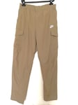 Nike mens trousers cargo biege light summer material UK Medium DD5207-247 RRP£60
