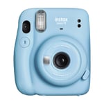 Fujifilm Instax Mini 11 øyeblikkskamera, blå