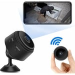 Mini Camera Cachée WiFi Petite, Full hd 1080P de Surveillance de Sécurité Bébé Caméra sans Fil avec Vision Nocturne et Détection de Mouvement Micro