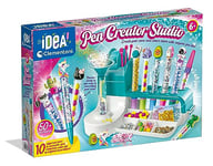 Clementoni - 18779 - Idea - Pen Creator Studio - Art And Crafts, Nail For Kids, Creative Gifts For Girls 6 Year, Personalised Pen, Creative Toys, Stationary Pen Set For Kids