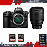 Nikon Z8 + Z 85mm f/1.2 S + 2 SanDisk 64GB Extreme PRO UHS-II SDXC 300 MB/s + Ebook XproStart 20 Secrets Pour Des Photos de Pros