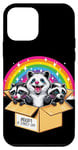 iPhone 12 mini Adopt a Street Cat Funny Team Trash Raccoon Opossum Skunk Case