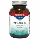 Quest Omega 3 Fish Oil 1000mg 90 Capsules EXTRA VALUE PACK - 100% EXTRA FREE