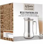 Kitchencraft Le'Xpress Milk Frothing Jug Ideal For Coffee-Stainless Steel 650ml