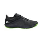 Wilson Kaos 3.0 Clay/Padel Black/Blade Green Size 46, 49 1/3