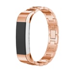 Fitbit Alta rostfritt stål klockarmband - Rosa Guld