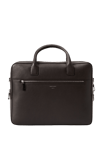 Tiger of Sweden Beckholmen Medium Leather Travel Bag Brun
