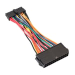ATX PSU 24 Pin Female to Mini 24P Male Internal Power Cable Wire for Dell IBM PC