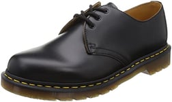 Dr. Martens Mixte DM10085001 Derby, Noir (Black Smooth), 40 EU
