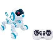 Lexibook Power Puppy Robot Dog - White & Blue, White,Blue