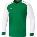 JAKO Men's Champ 2.0 LA jersey, sport green/white, L