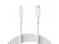CB-SCL2 White silicone Lightning-USB C | USB Power Delivery USB-PD | 1.8m | 27W | 3A | MFi Apple cable