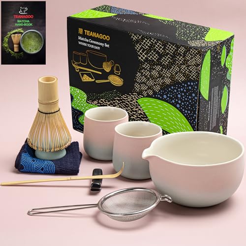 Coffret à Thé Matcha : Bol, Cuillère Doseuse, Fouet Et Son Support Erable Momiji