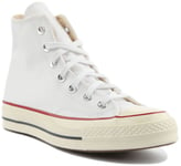 Converse 162056 Chuck 70 Hi Unisex High Top Trainers In White Size UK 3 - 12