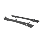 Thule Caprock rail mount takplattform rälsfäste. Passar Mitsubishi L200 Double Cab, 2015-2023, Triton 2015-2023 & Fiat Fullback Cab Pickup, 2015