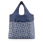 Reisenthel Women's Mini Maxi Shopper Plus Signature Navy Gym Bag, Blue, Unica