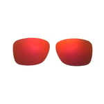 Walleva Fire Red Polarized Replacement Lenses For Oakley Catalyst Sunglasses