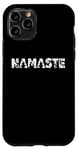 Coque pour iPhone 11 Pro Namaste Yoga Lover Zen Lotus