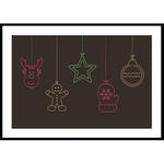 Gallerix Poster Kids Christmas Decorations 4857-21x30G