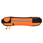 Midjeväska orange | Sportbälte | Löparbälte | Fack för smartphone, plånbok | Vattenavstötande Grön