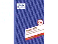 Avery 1776, Vit, Gul, Kartong, A5, 148 X 210 Mm, 40 Sidor, 2 Styck