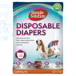 Simple Solution Disposable Hundblöjor 12-pack (l/xl)