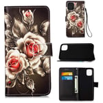 Plånboksfodral Apple iPhone 12 Pro – Rosor