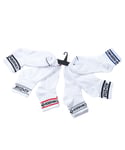 Converse Childrens Unisex Basic Wordmark Crew 6 Pair Socks - White - Size 9-11Y