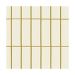 Marimekko Tiiliskivi servett 33x33 cm 20-pack Beige-Gold